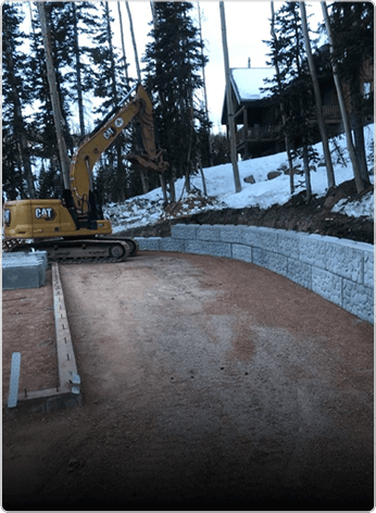 Rock Walls/ Concrete Blocks  LEARN MORE